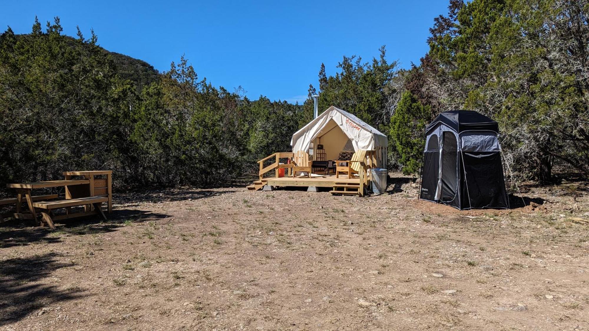 A Peace Of Heaven Cabins And Rv Vanderpool Exteriér fotografie