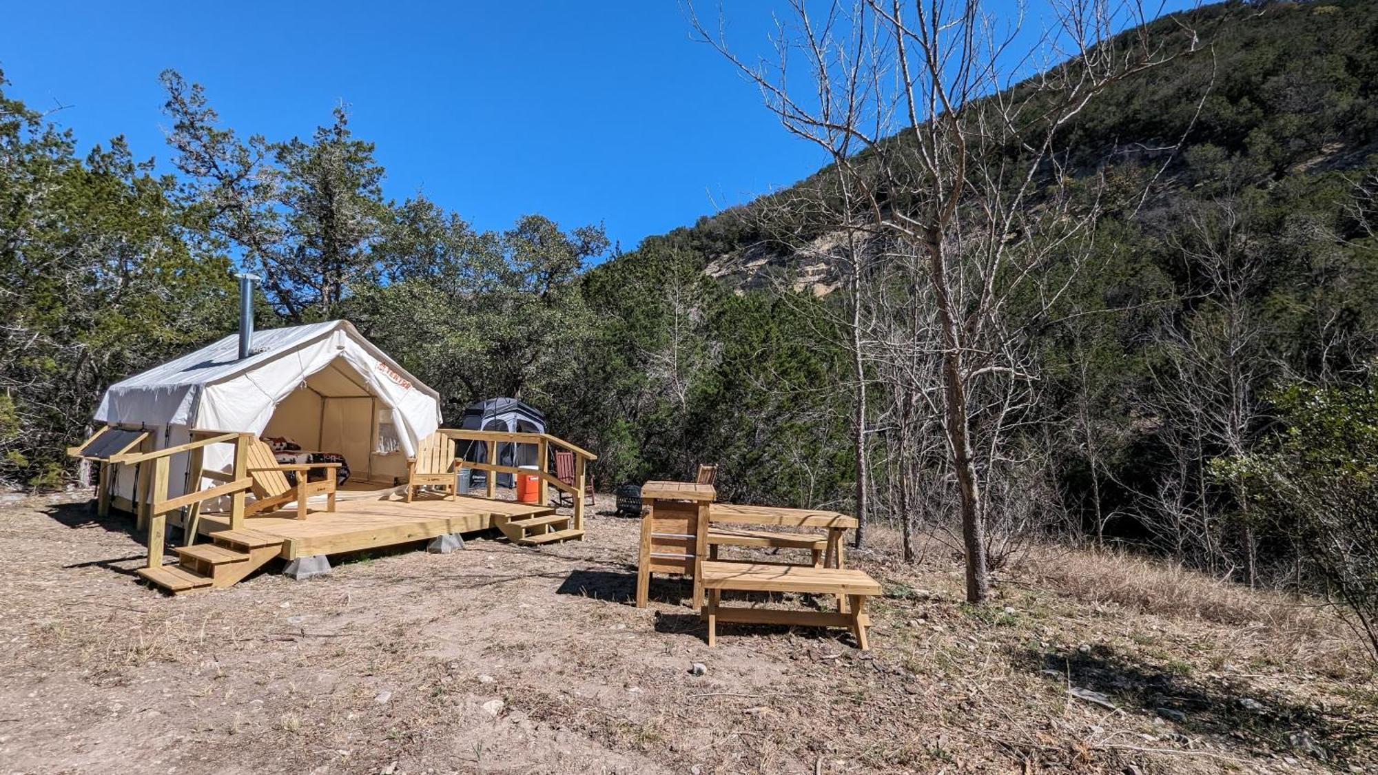 A Peace Of Heaven Cabins And Rv Vanderpool Exteriér fotografie